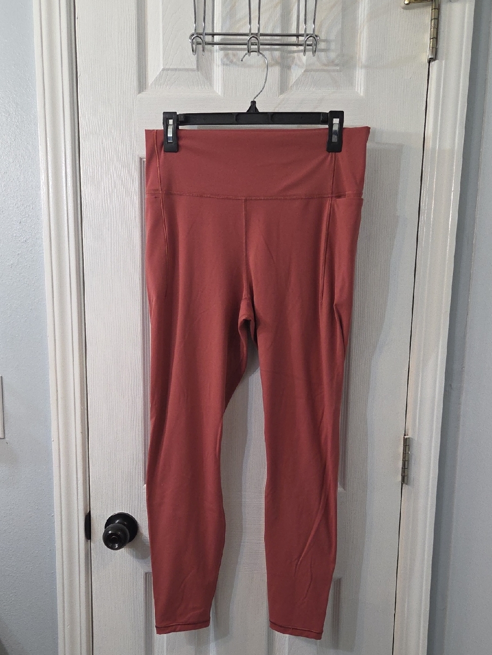 CALIA by Carrie Underwood Rose/Terracotta High-Waist Leggings
